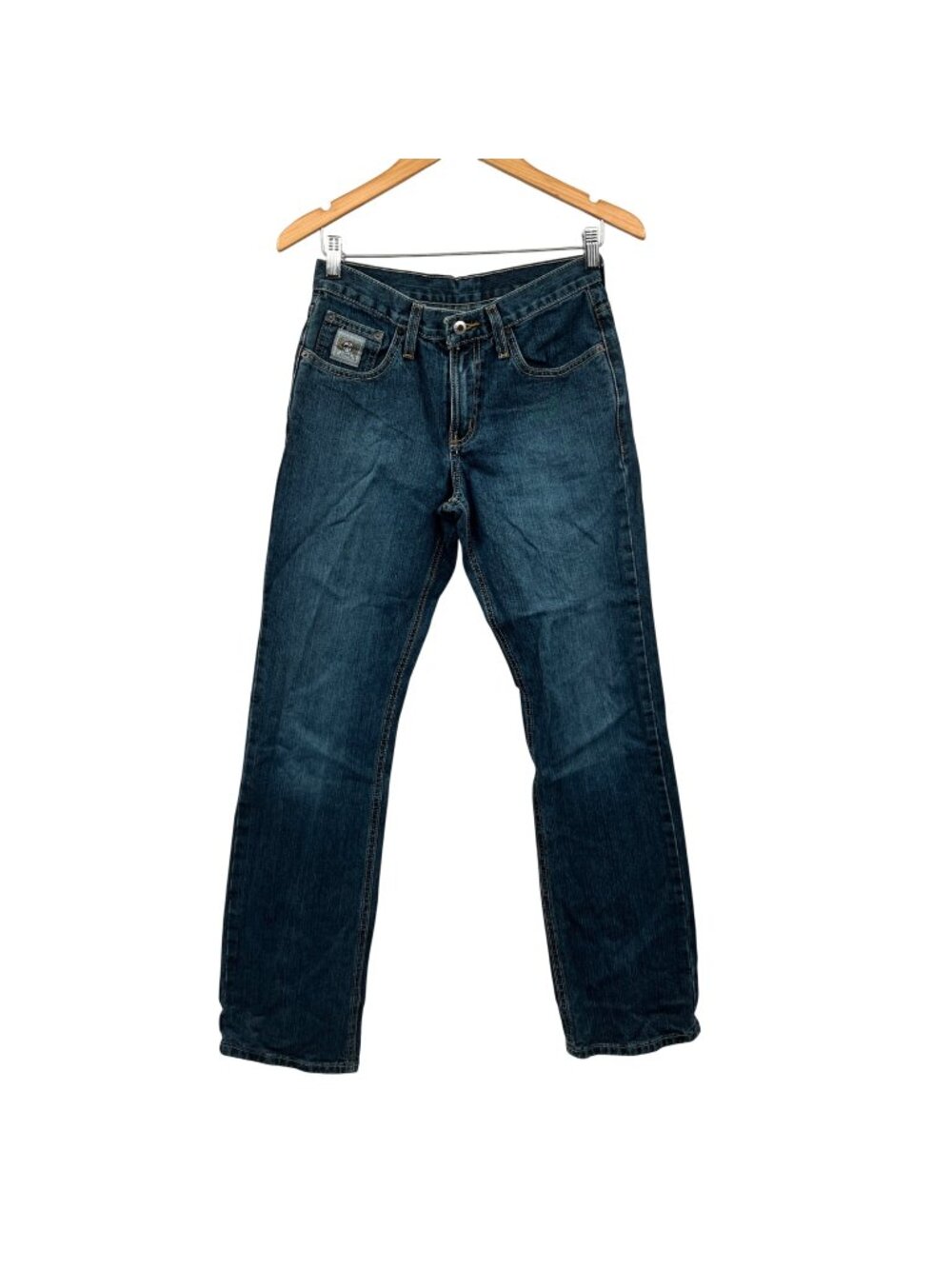Cinch Men's Straight Leg Jeans Five Pocket Blue Size 28x34